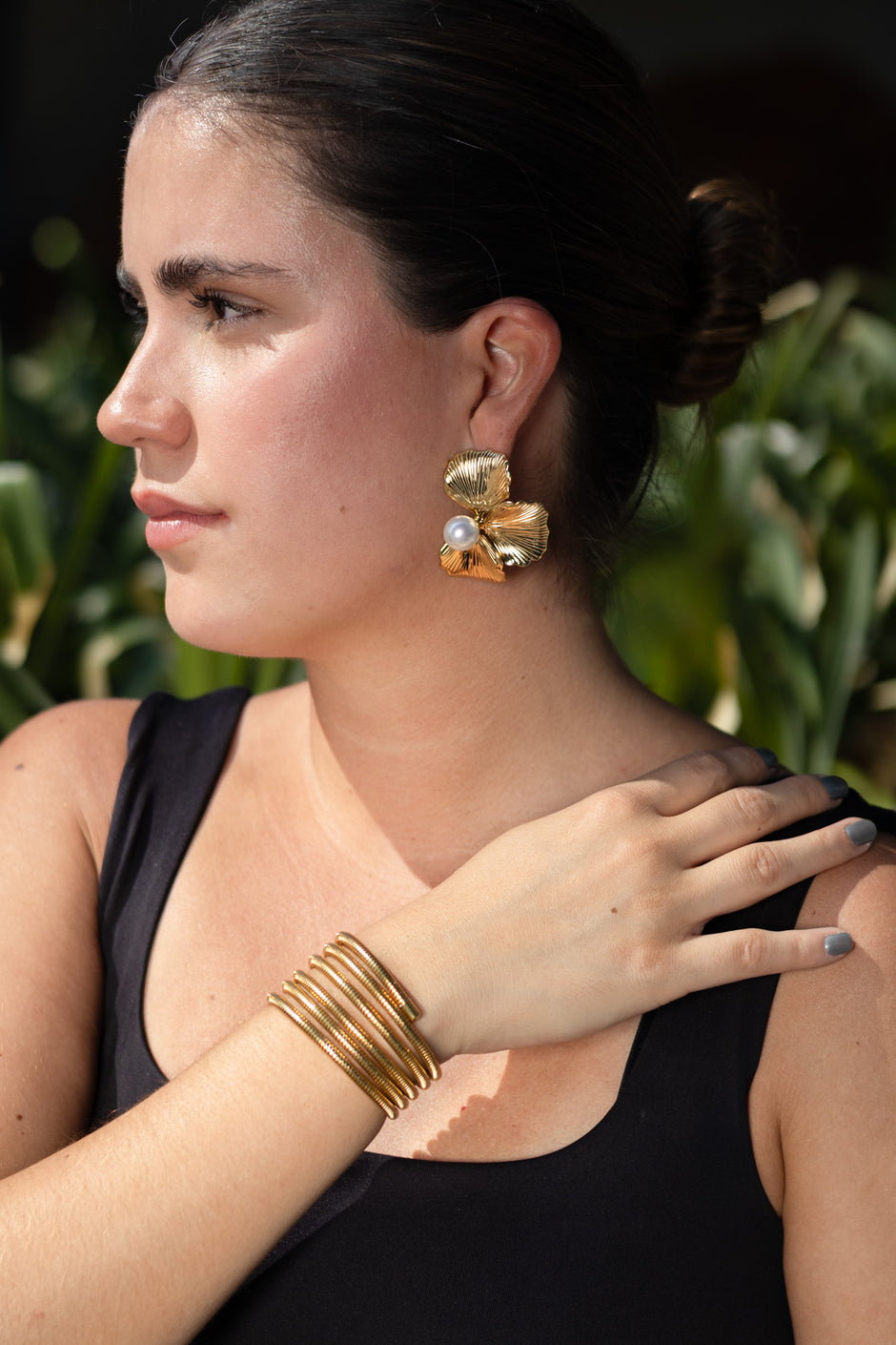 Aretes Ginkgo