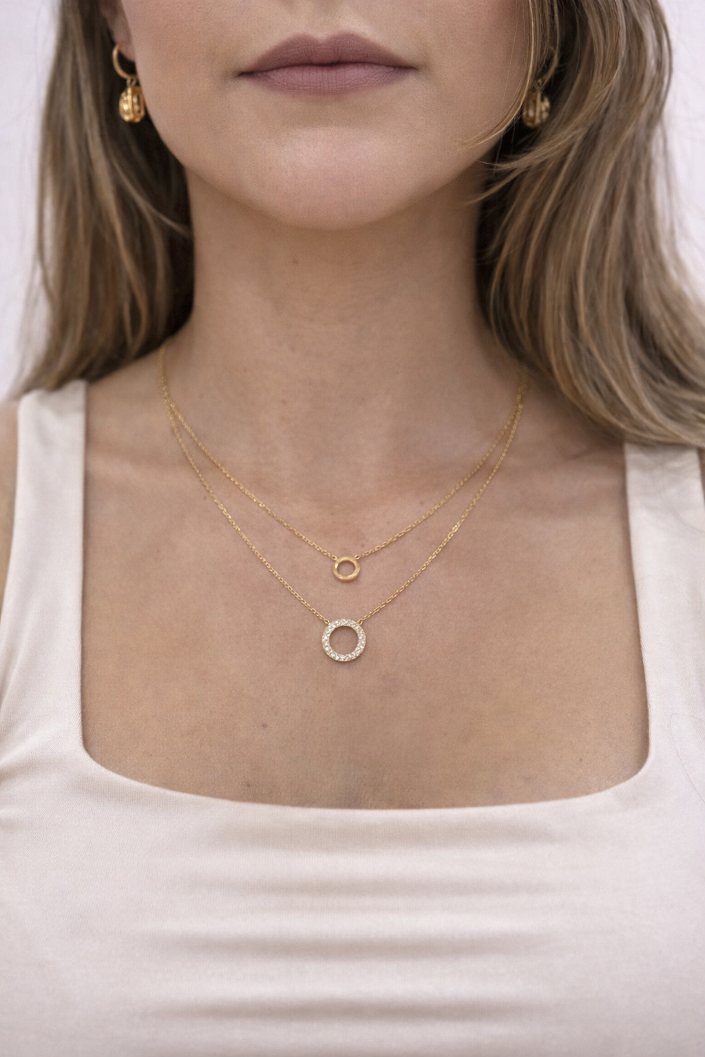Collar doble Eternidad
