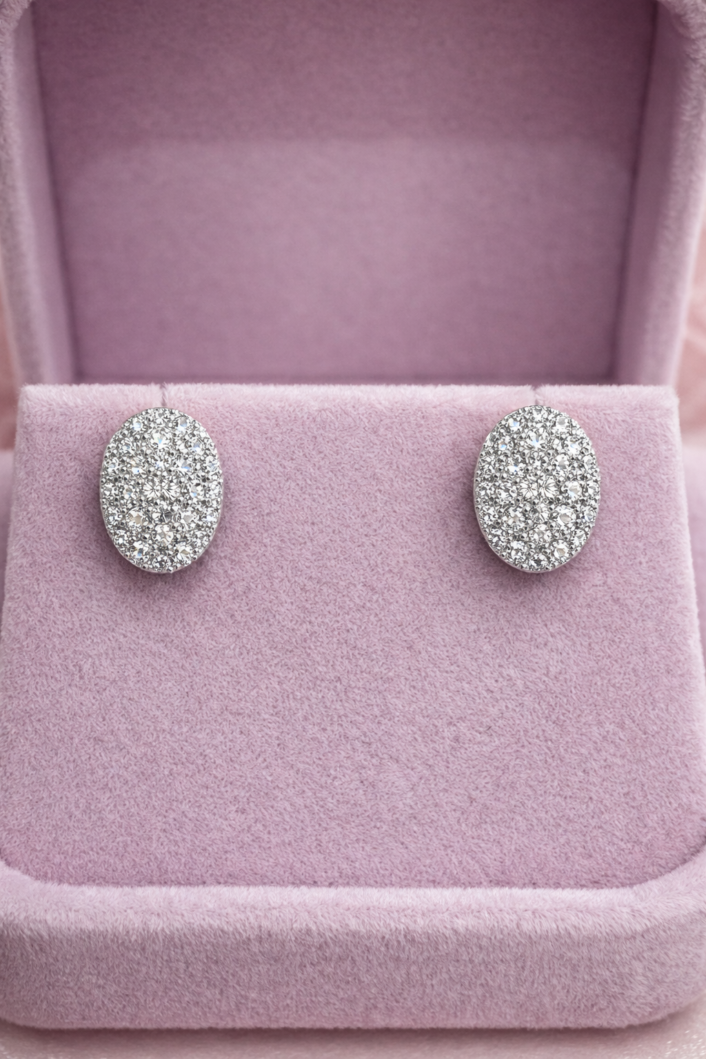 Aretes Round Multishine Moissanite