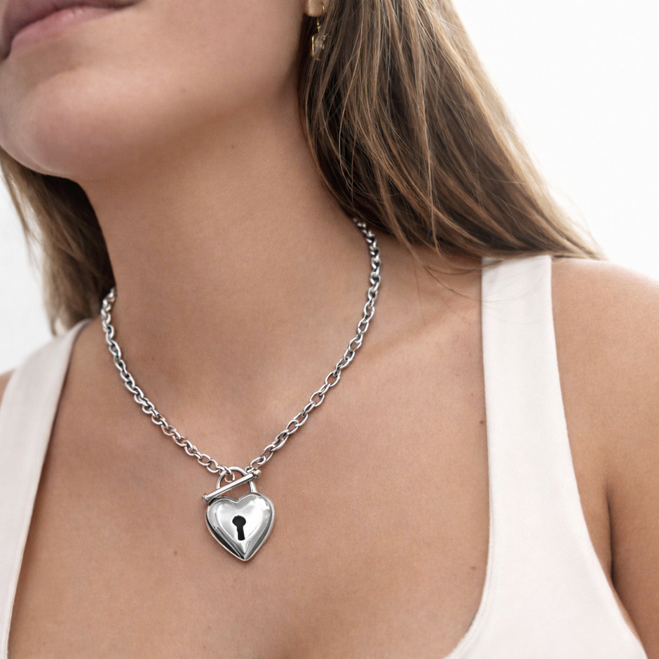 Collar Candado Eternal Love