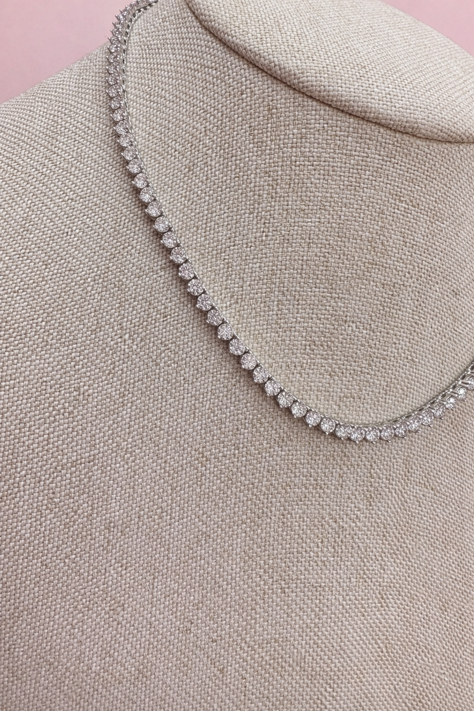 Collar Lumière Moissanita 3mm
