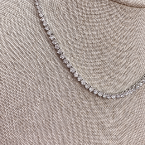 Collar Lumière Moissanita 3mm
