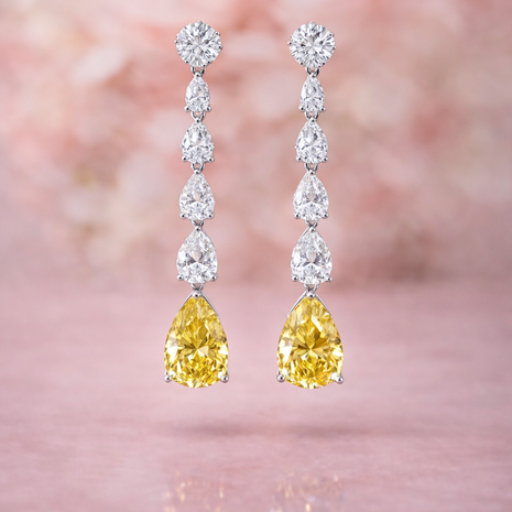 Aretes Golden Drop Luxx