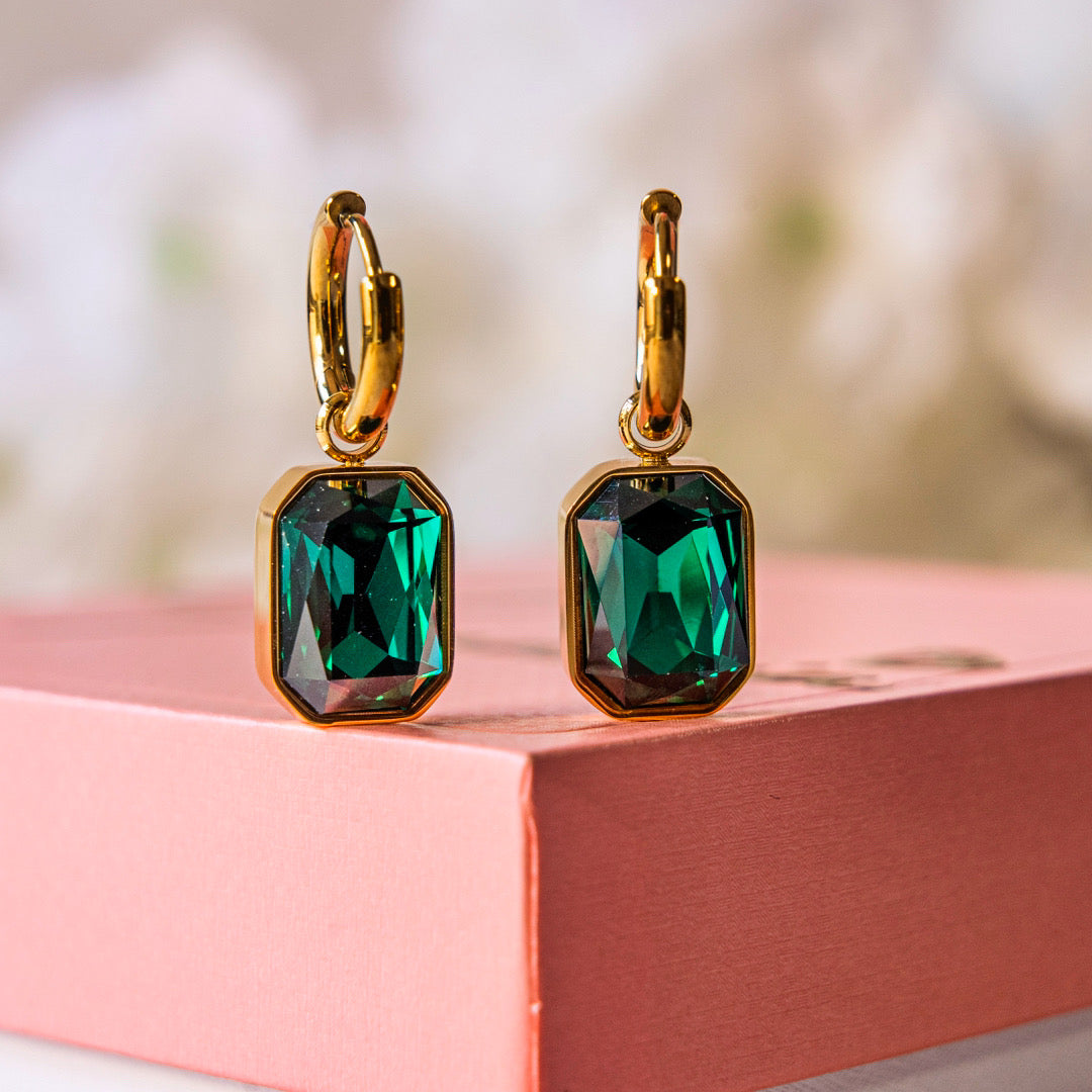 Aretes square multicolor