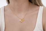 Collar exquisito marino