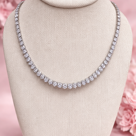 Collar Degradado Moissanite