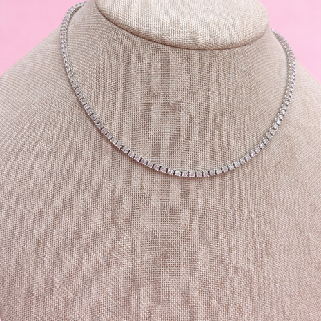 Collar Moissanite 2.5 mm