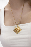 Collar corazón solar