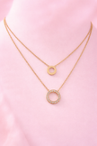 Collar doble Eternidad
