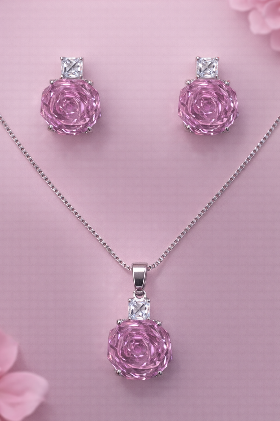 Set corte floral
