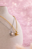 Collar mini perla cubic