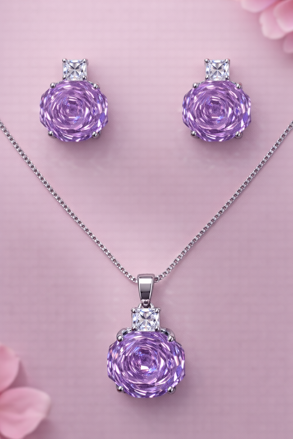 Set corte floral