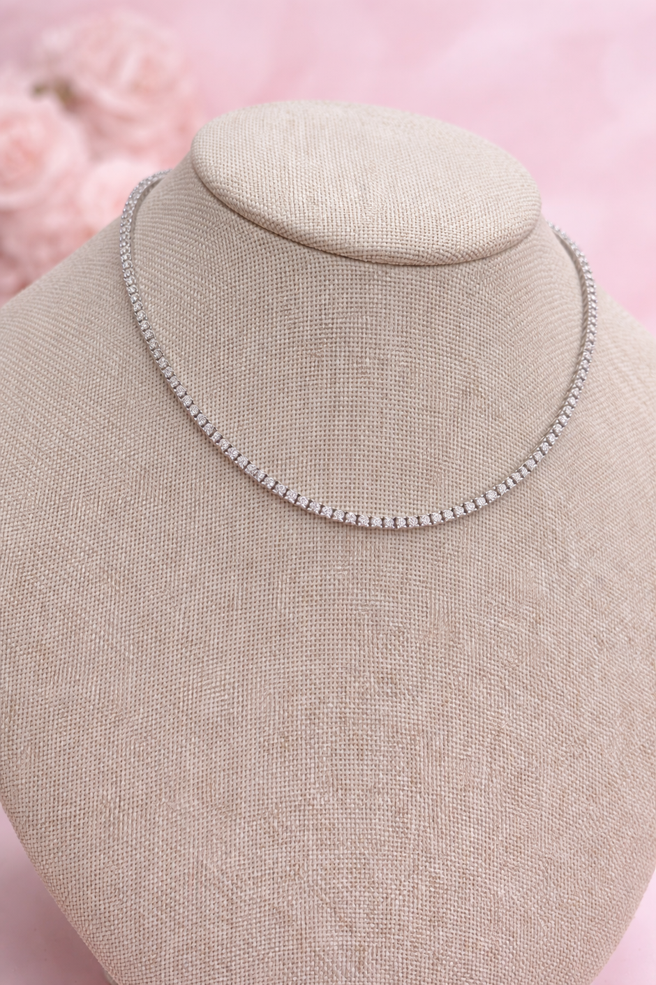 Collar Moissanite 2.5 mm