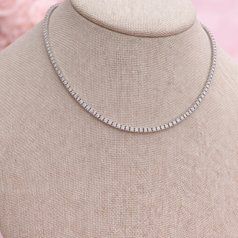 Collar Moissanite 2.5 mm