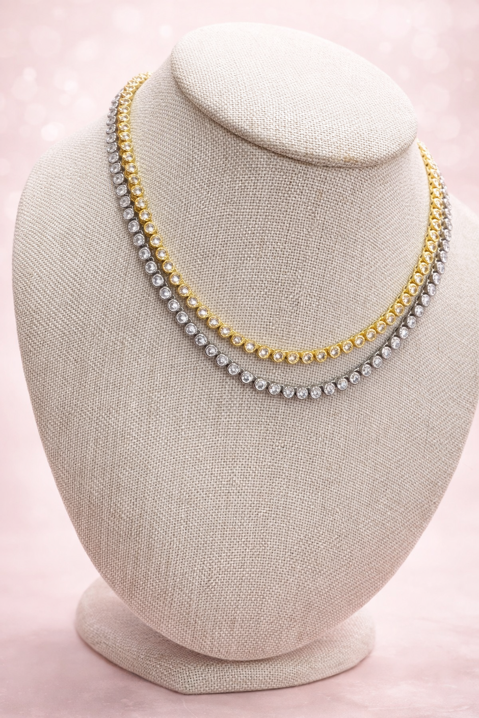Collar tipo tennis Round
