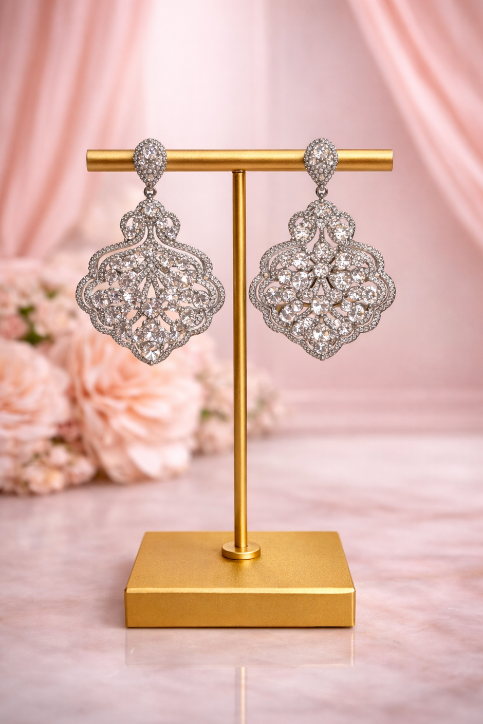 Aretes Encaje