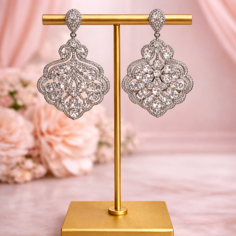 Aretes Encaje