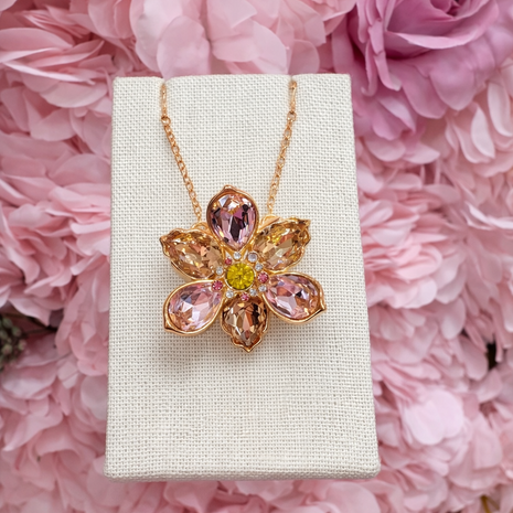 Collar / Broche Flor