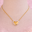 Collar corazón emperatriz