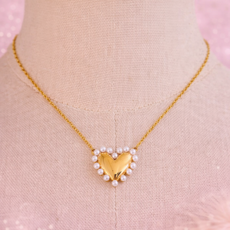Collar corazón emperatriz