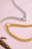 Collar corazón lumina