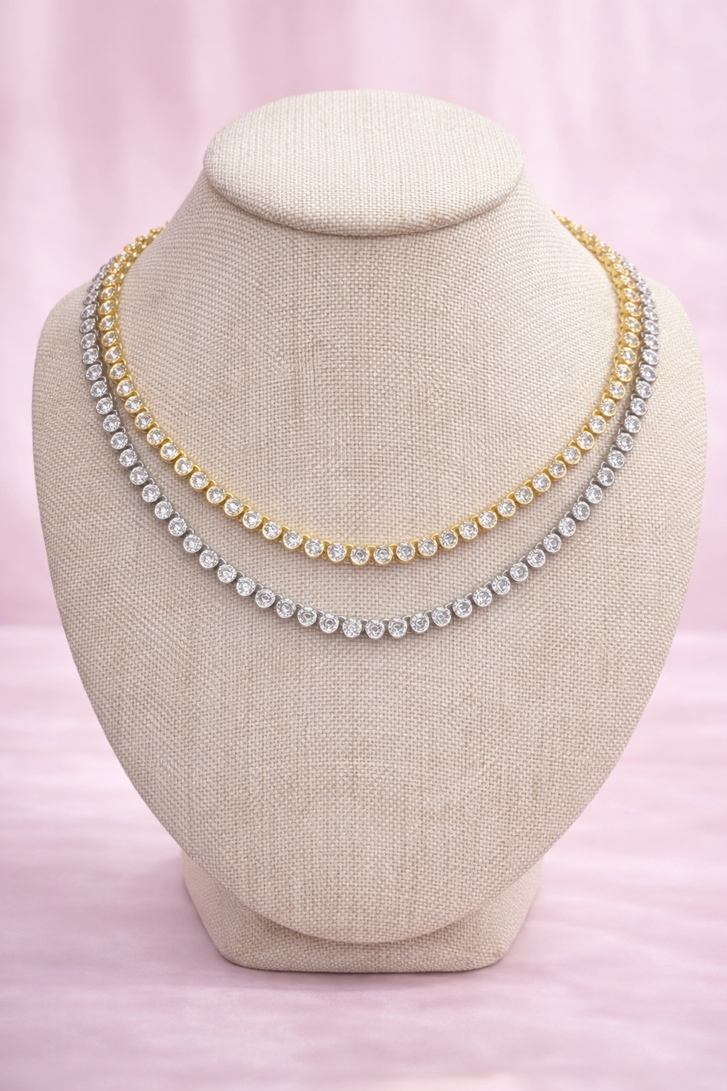 Collar tipo tennis Round