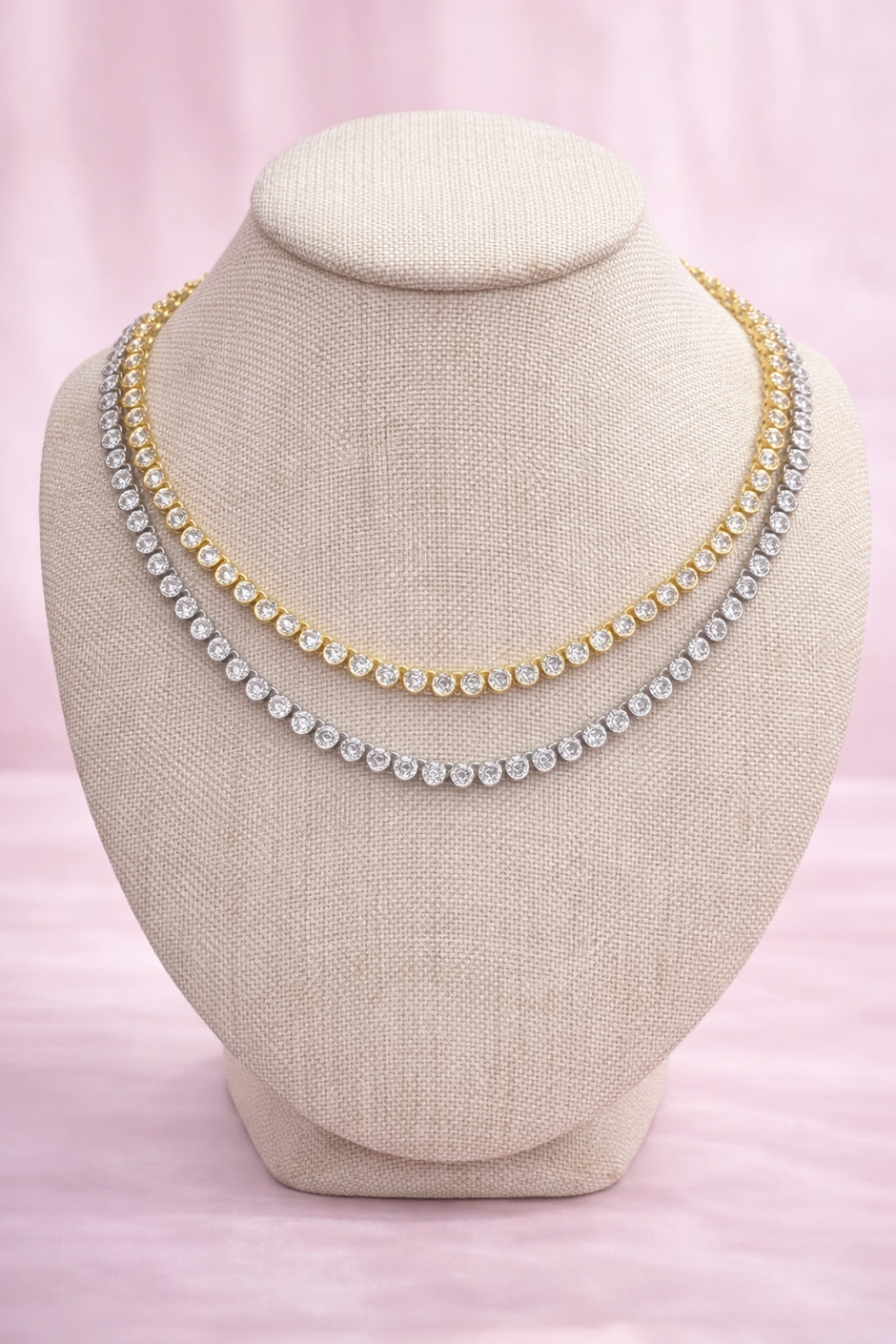 Collar tipo tennis Round