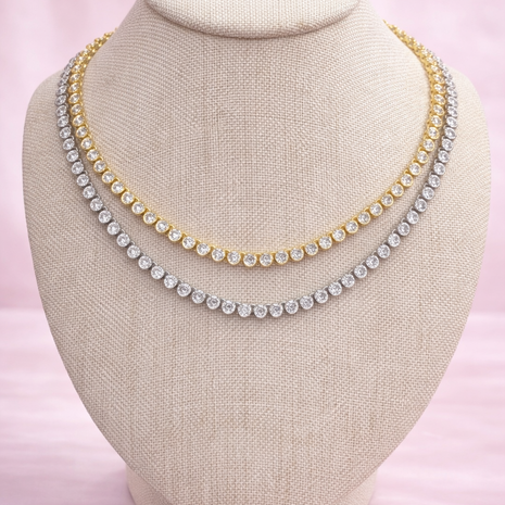 Collar tipo tennis Round