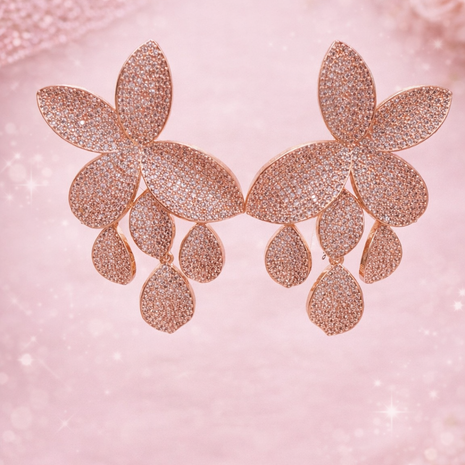 Aretes de fiesta Florales