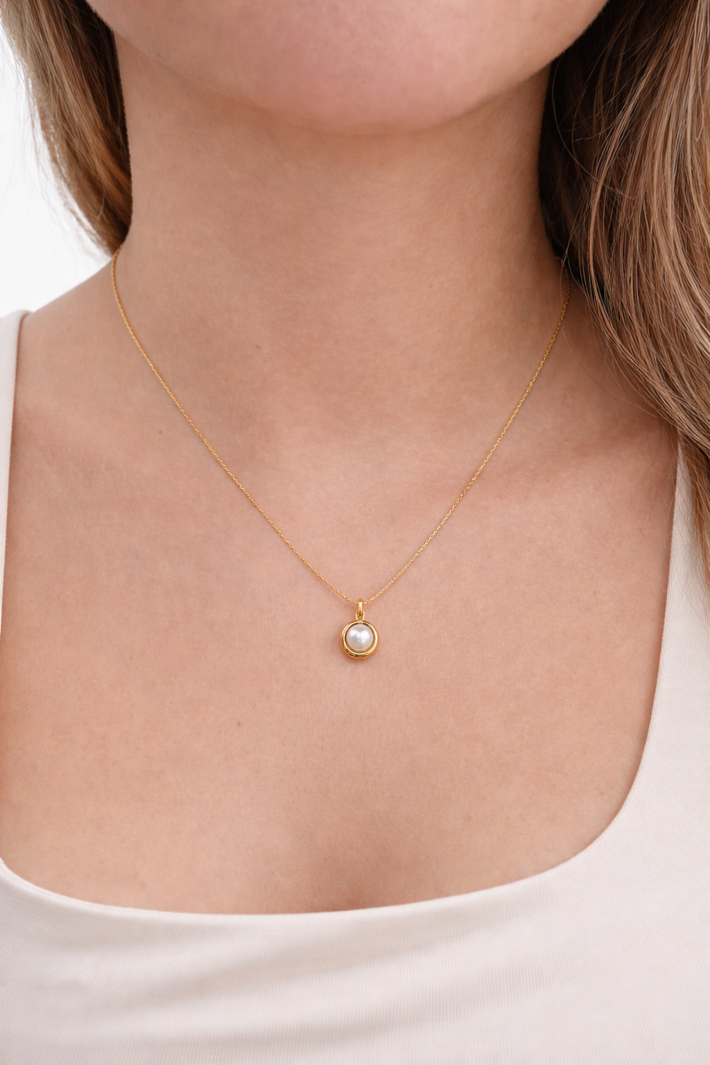 Collar mini perla