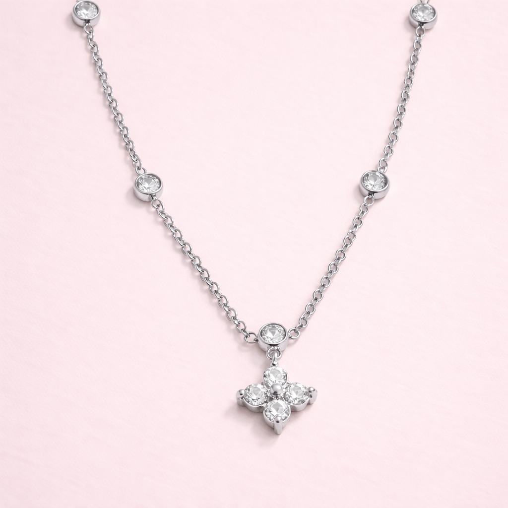 Collar Destello floral