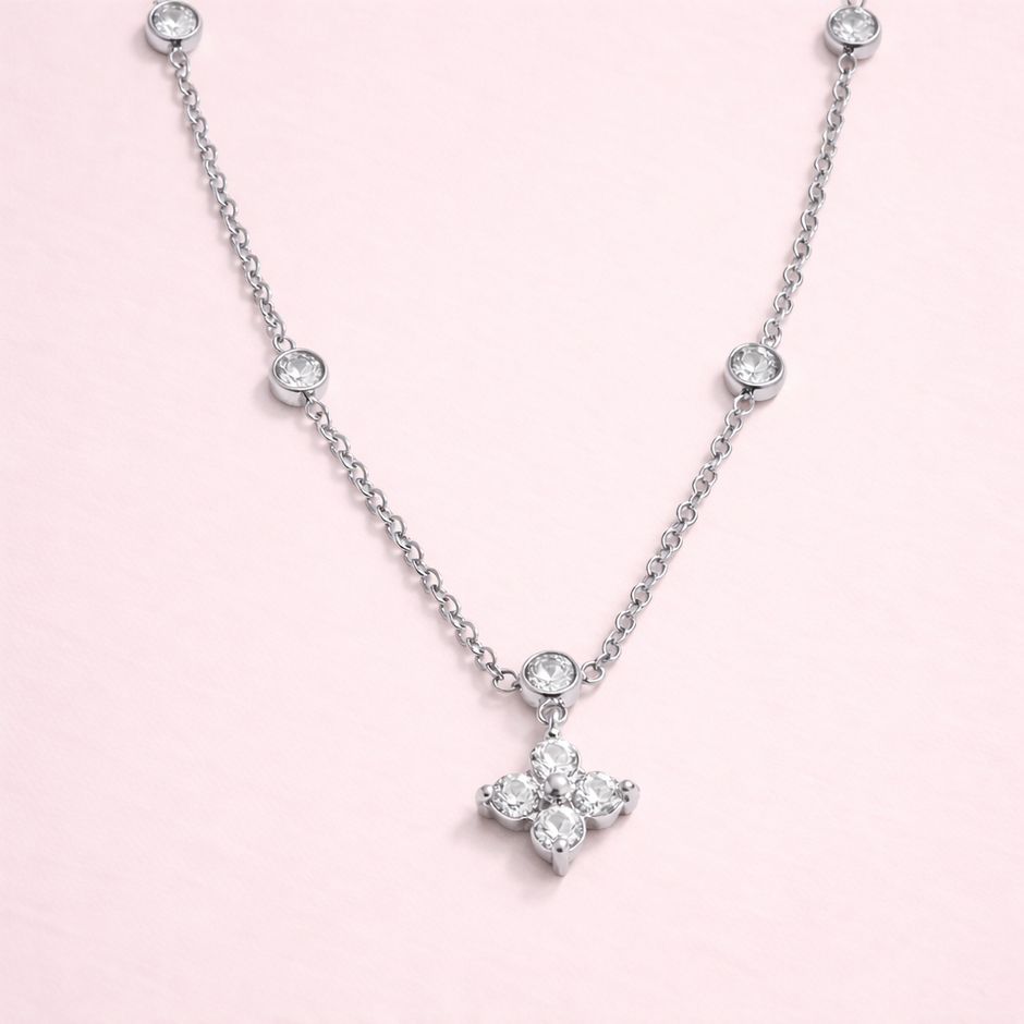 Collar Destello floral