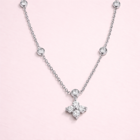 Collar Destello floral