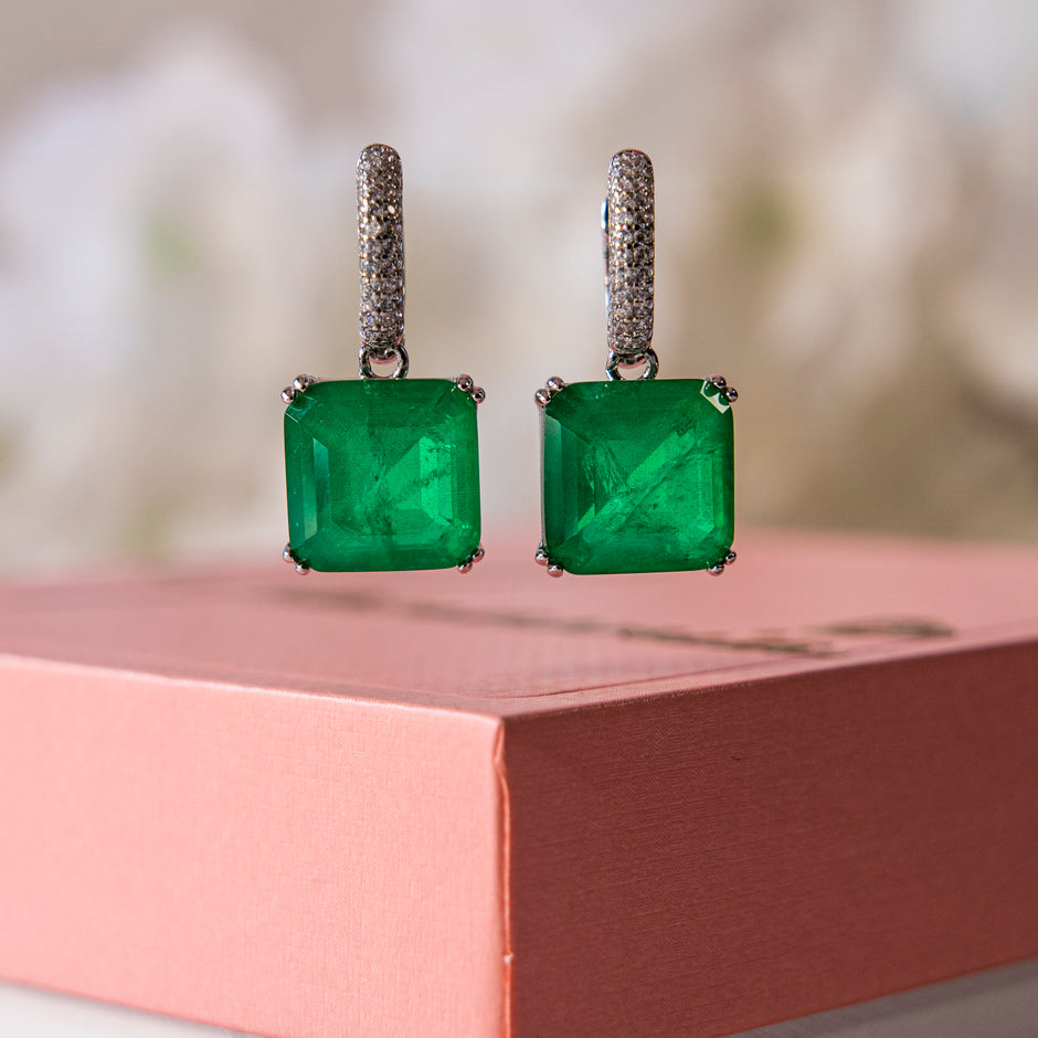 Aretes corte princesa