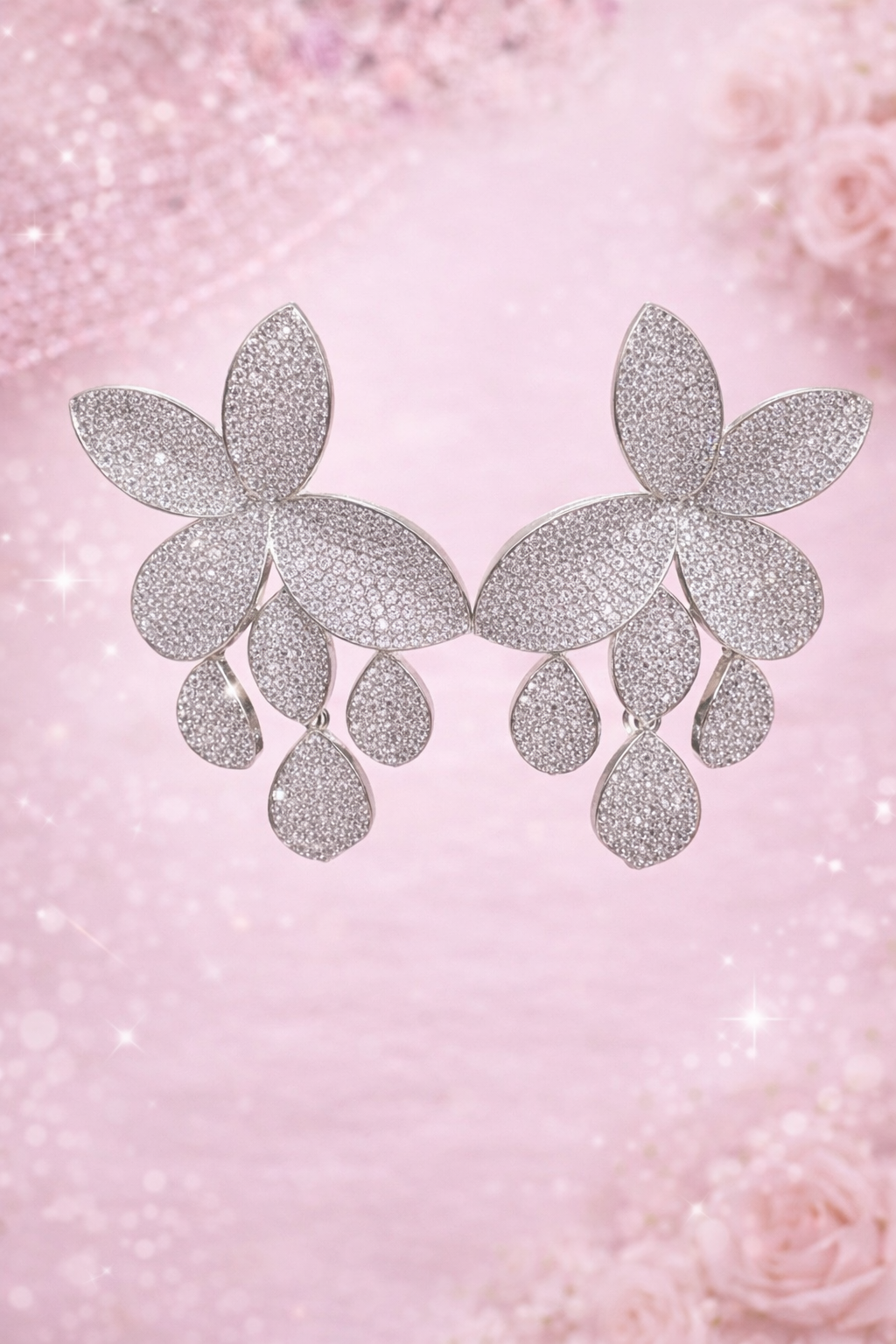 Aretes de fiesta Florales