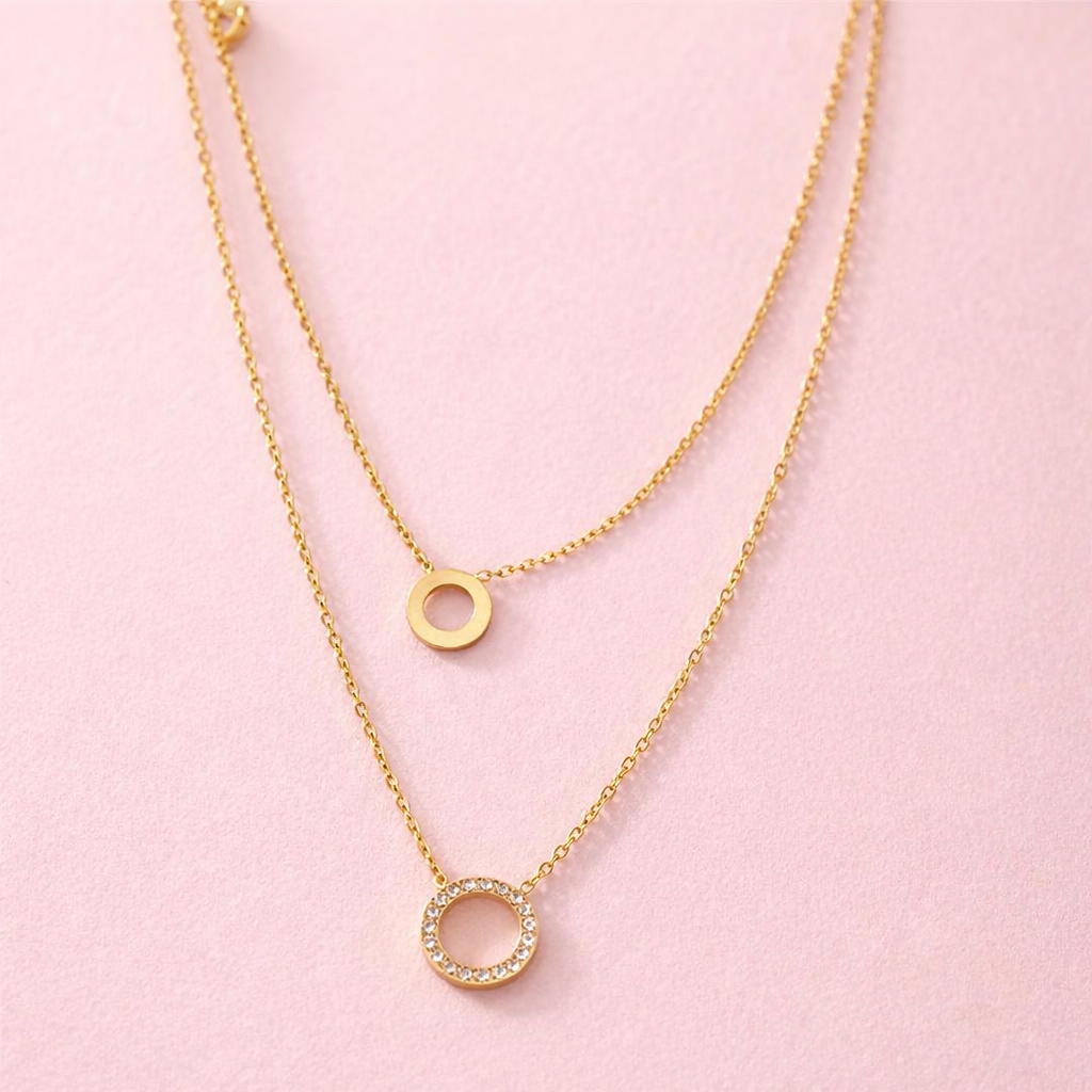 Collar doble Eternidad