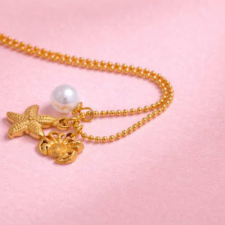 Collar exquisito marino