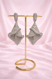 Aretes alcatraz silver