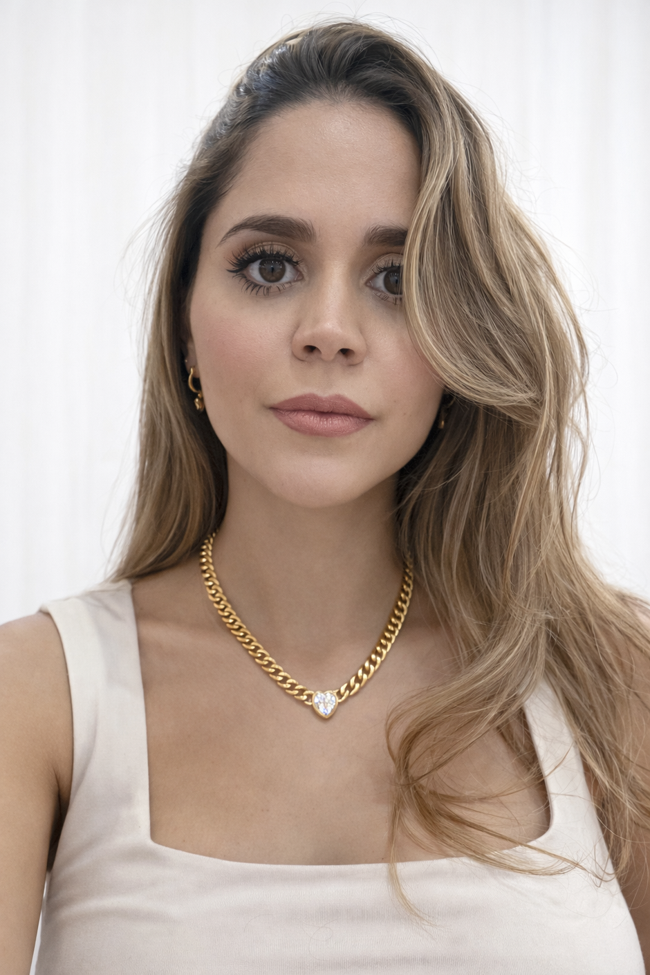 Collar corazón lumina