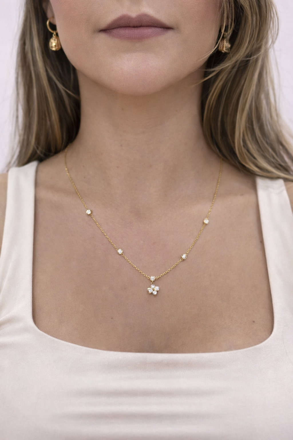 Collar Destello floral