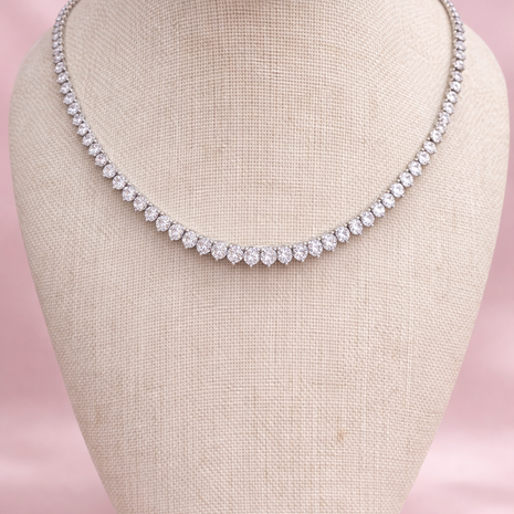 Collar Degradado Moissanite