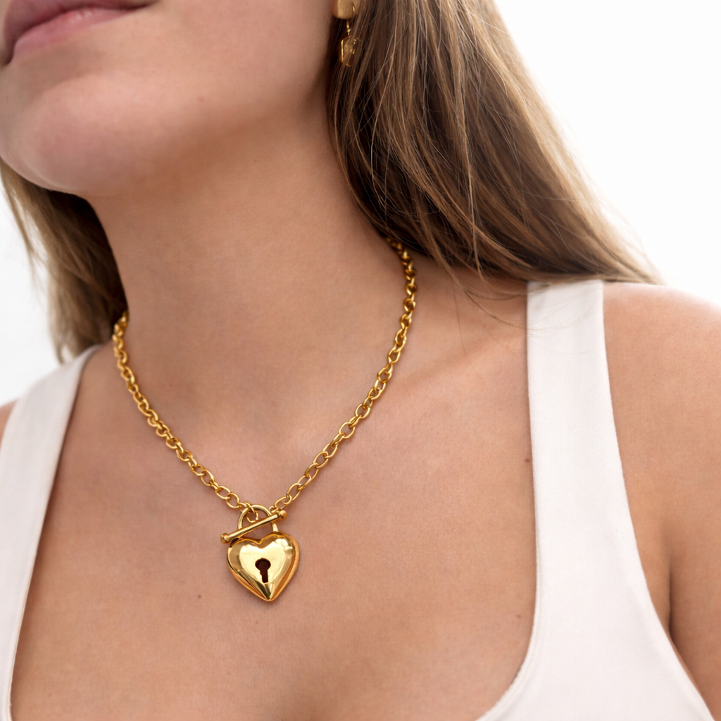 Collar Candado Eternal Love