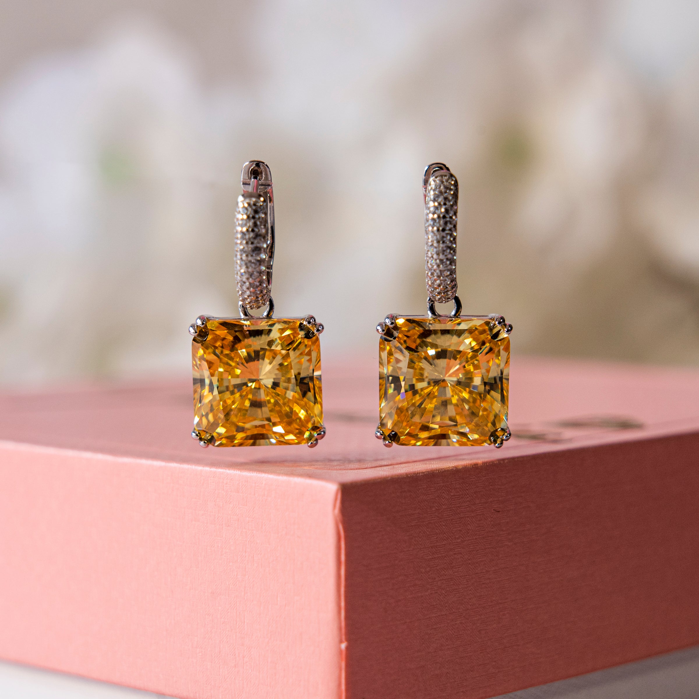 Aretes corte princesa