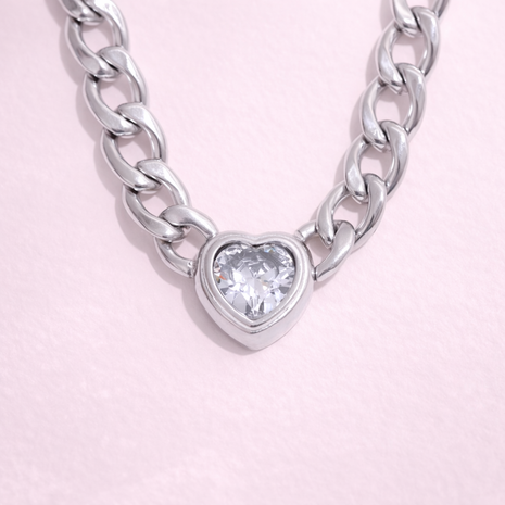 Collar corazón lumina