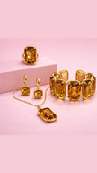 Pulsera de cristales octagonales Grande