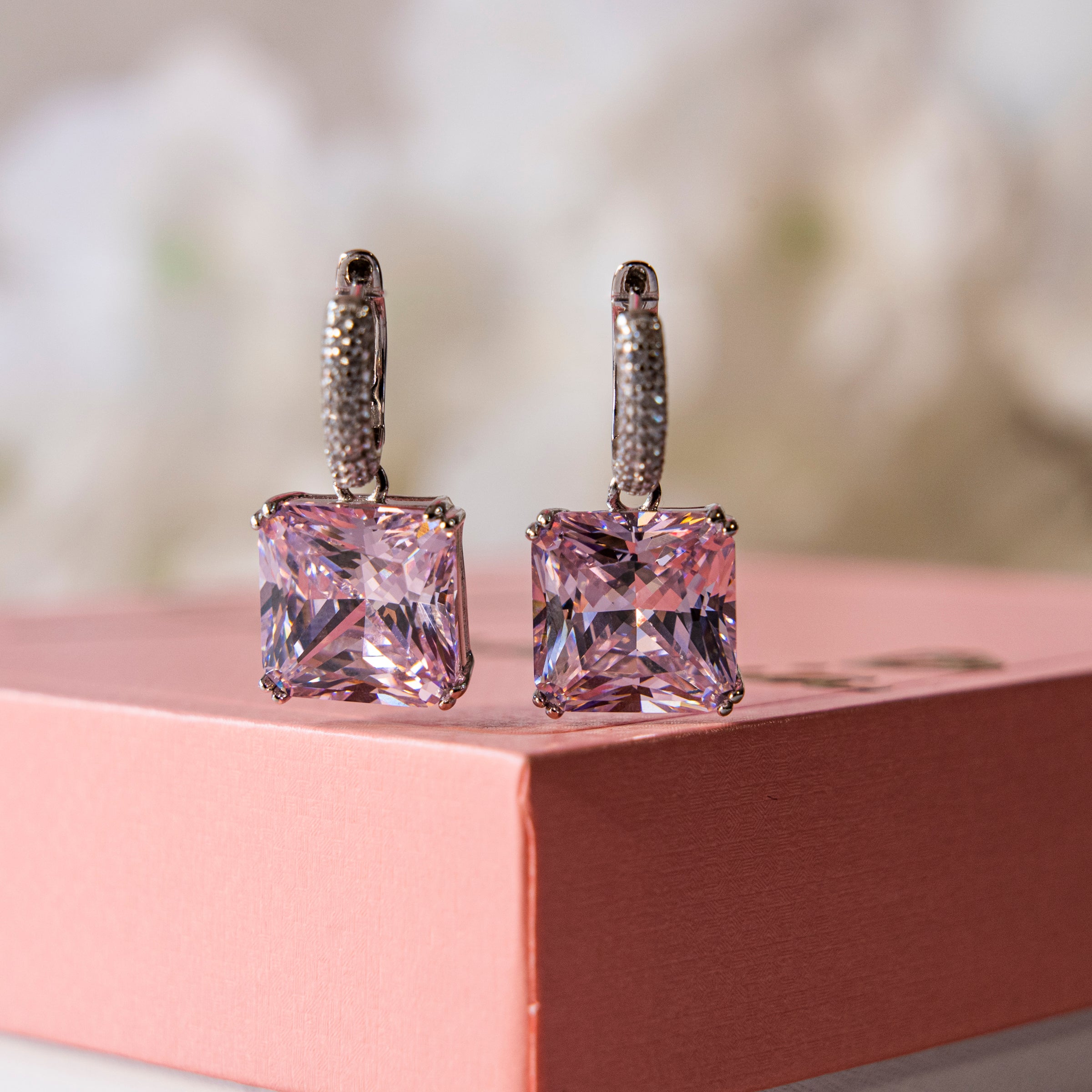 Aretes corte princesa