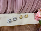 Aretes Flor Perla