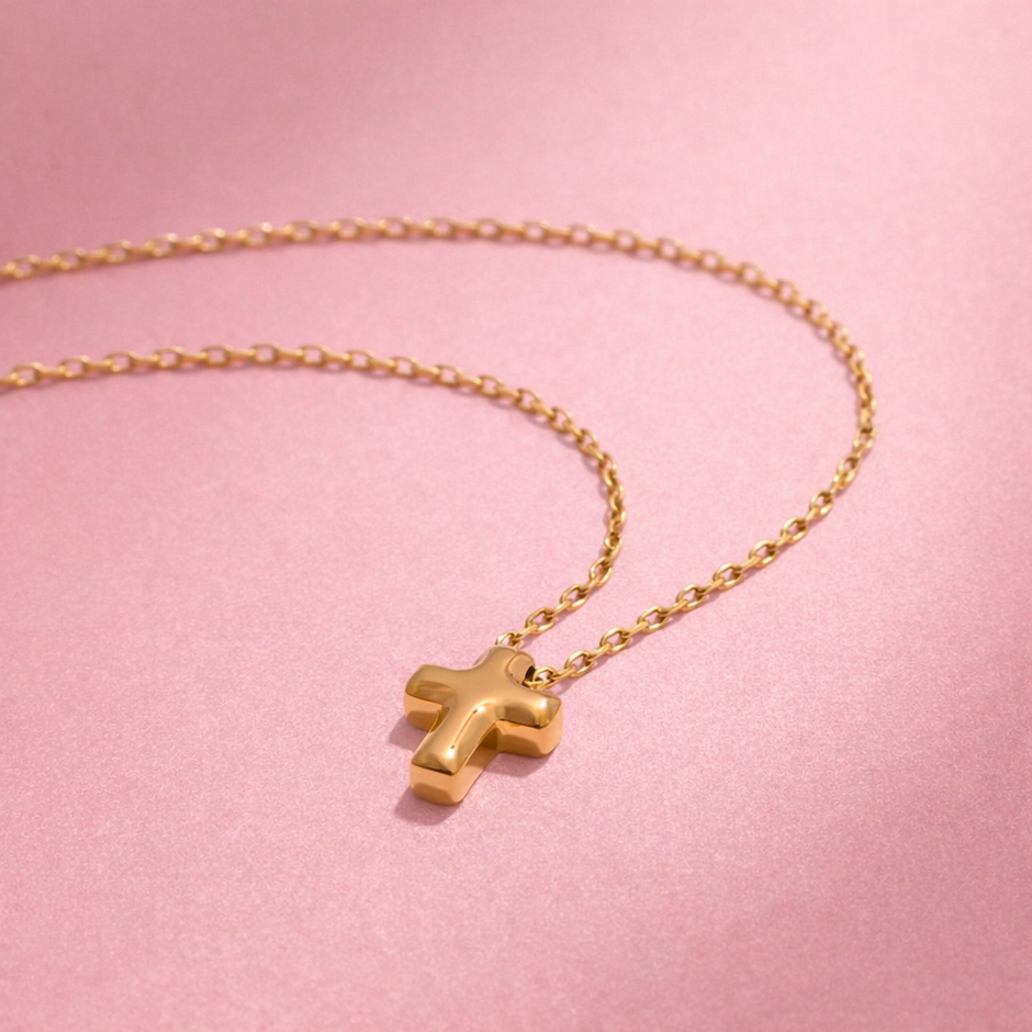 Collar mini cruz