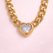Collar corazón lumina