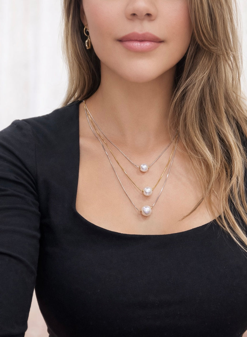 Collar Triada Perla